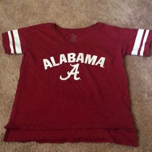 Little girls Alabama Crimson Tide shirt